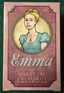 Marrying Mr. Darcy: the Emma Expansion box cover
