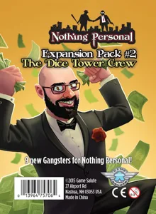 Nothing Personal Expansion Pack #2: The Dice Tower Crew box cover