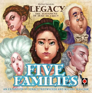 Legacy: The Testament of Duke de Crecy – Five Families box cover