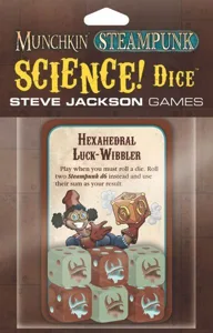 Munchkin Steampunk: SCIENCE! Dice box cover