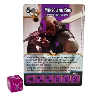 Dungeons & Dragons Dice Masters: Battle for Faerûn – Minsc and Boo Promo Card box cover