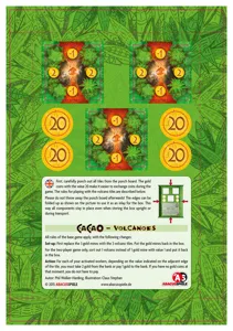 Cacao: Volcanoes box cover