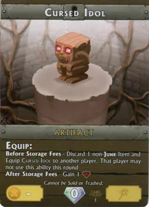 Vault Wars: Cursed Idol Promo Card box cover