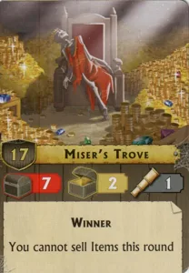 Vault Wars: Miser's Trove Promo Card box cover