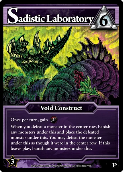 Ascension: Sadistic Laboratory Promo Card