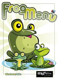 Frog Menu box cover