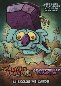 Karnivore Koala: Graverobbear Expansion box cover