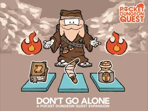 Pocket Dungeon Quest: Don't Go Alone Expansion box cover