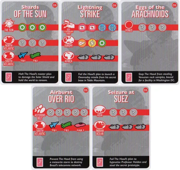 Thunderbirds: Devious Schemes Promo Card Set