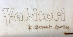 Yakitori box cover