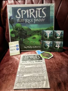 Spirits of the Rice Paddy: Solo Play Components box cover