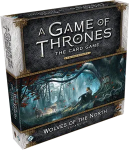 A Game of Thrones: The Card Game (Second Edition) – Wolves of the North box cover