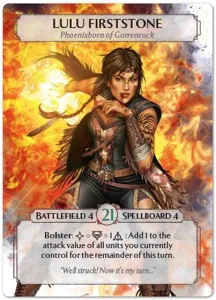 Ashes: Lulu Firststone Promo Card box cover