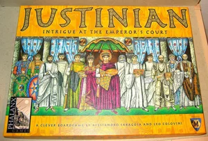 Justinian: Intrigue at the Emperor's Court box cover