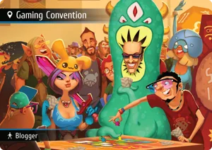 Spyfall: Gaming Convention promo cards box cover