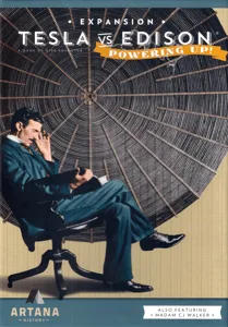 Tesla vs. Edison: Powering Up! box cover