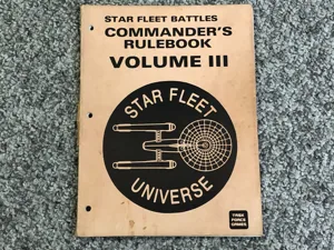 Star Fleet Battles: Commander's Rulebook Volume III box cover