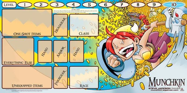 Munchkin: Playmat – Flower Cashes In