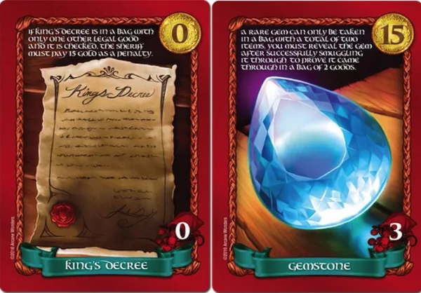 Sheriff of Nottingham: Dice Tower 2016 Kickstarter Promo Pack