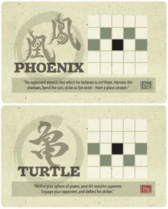 Onitama: Phoenix and Turtle Promo Cards box cover