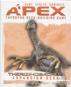 Apex Theropod Deck-Building Game: Therizinosaurus Expansion Deck box cover