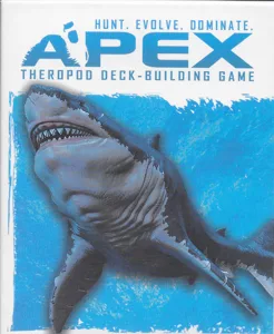 Apex Theropod Deck-Building Game: Megalodon Expansion Deck box cover