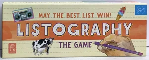 Listography: The Game box cover