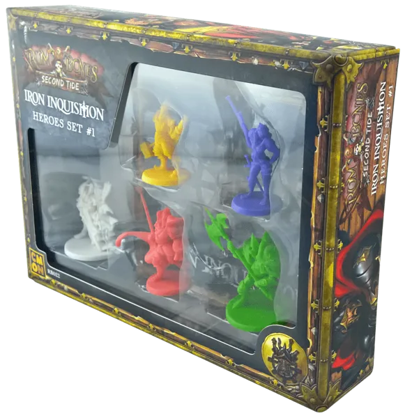 Rum & Bones: Second Tide – Iron Inquisition Heroes Set #1