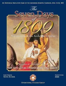 The Seven Days of 1809: Napoleon and the Archduke Charles box cover