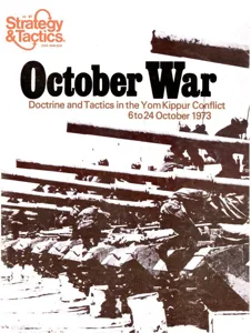 October War: Doctrine and Tactics in the Yom Kippur Conflict, 1973 box cover