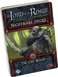 The Lord of the Rings: The Card Game – Nightmare Deck: The Lost Realm box cover