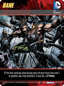 DC Deck-Building Game: Forever Evil – Bane Super Villain box cover