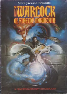 The Warlock of Firetop Mountain box cover