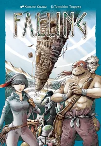 Falling box art