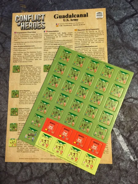 Conflict of Heroes: Guadalcanal – U.S. Army