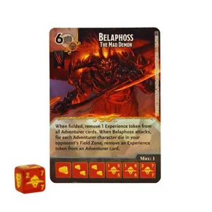 Dungeons & Dragons Dice Masters: Faerûn Under Siege Belaphoss Promo Card box cover