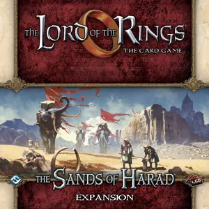 The Lord of the Rings: The Card Game – The Sands of Harad box cover