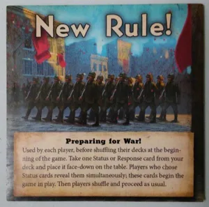 Quartermaster General: Alternate Histories – Preparing for War! Promo Tile box cover