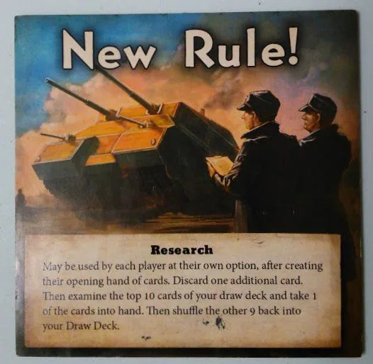 Quartermaster General: Alternate Histories – Research Promo Tile