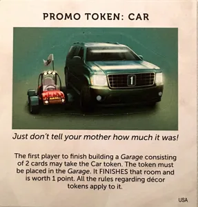 Dream Home: Promo Token – Car box cover