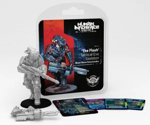 Human Interface: Nakamura Tower – BSC Exoskeleton 'Flash' box cover