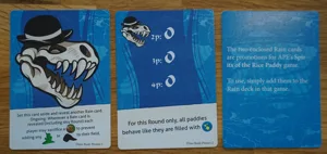 Spirits of the Rice Paddy: Dino Rush Promo Cards box cover