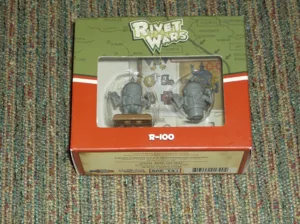 Rivet Wars: R-100 box cover