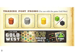 Gold West: Trading Post Promo box cover