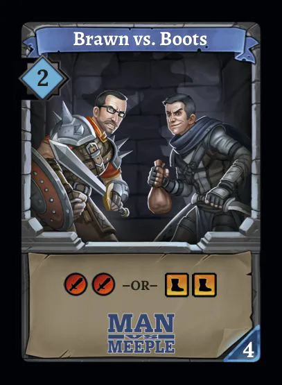 Clank!: Brawn vs. Boots Promo Card