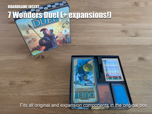 Board Game Insert - 7 Wonders Duel