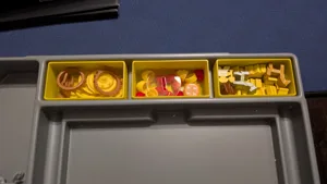 Yellow Nemesis Trays for Ascendancy Board Game by Mathew Meeple