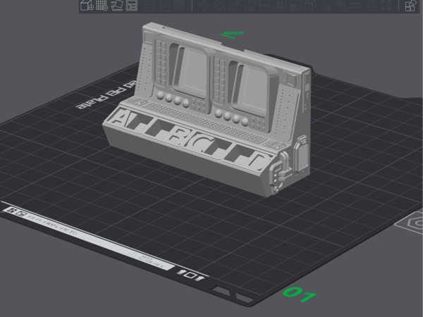 Nemesis boardgame Cockpit Pilot (with sleeve)