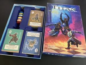 Insert/Organizer for board game Titan: The Arena