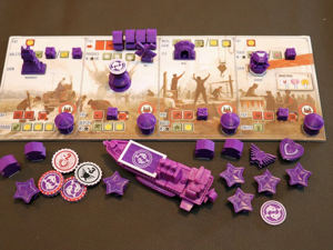 RifRaf Scythe Player Game Pieces Full 333 Pieces